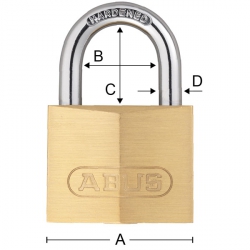 Катинар месингов ABUS 713/50